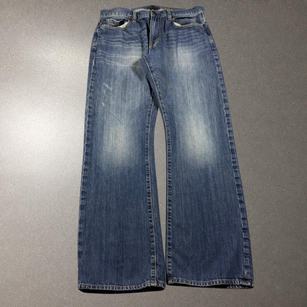 Y2K Grunge Blue Gap Premium Bootcut Jeans - Fits 32x30!